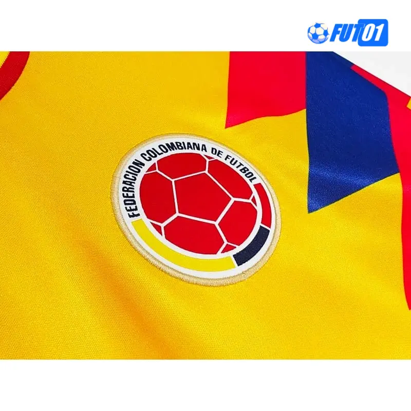 Camiseta Colombia Home 1990 Retro