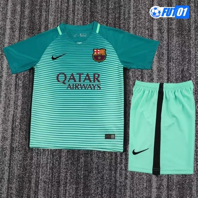 Camiseta Barcelona Third 2016/17 Retro Niño