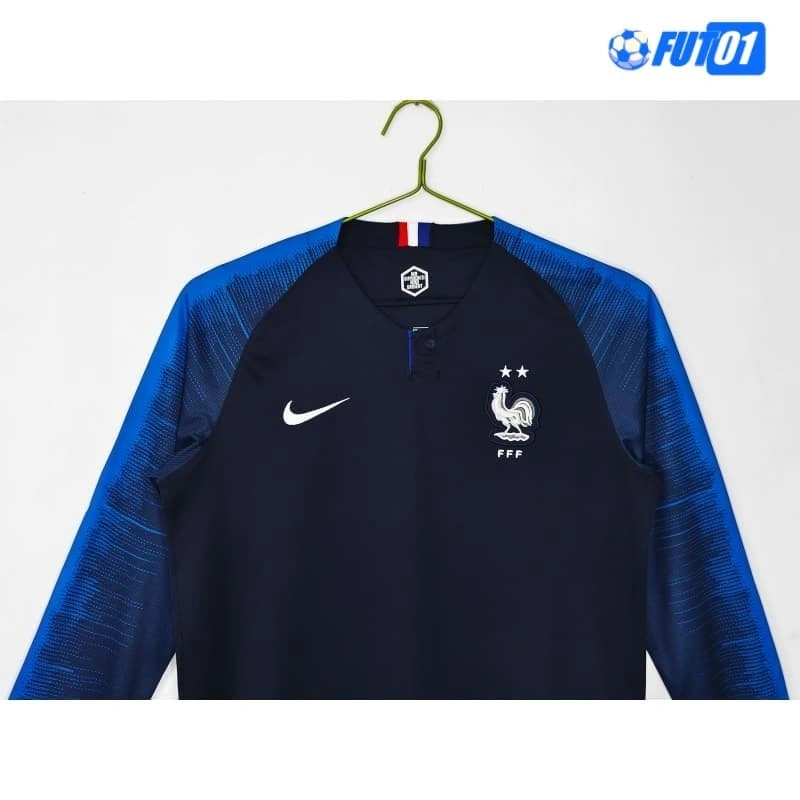 Camiseta Francia Home 2018 Retro ML Copa Mundial
