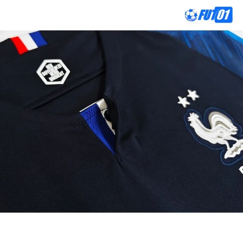 Camiseta Francia Home 2018 Retro ML Copa Mundial
