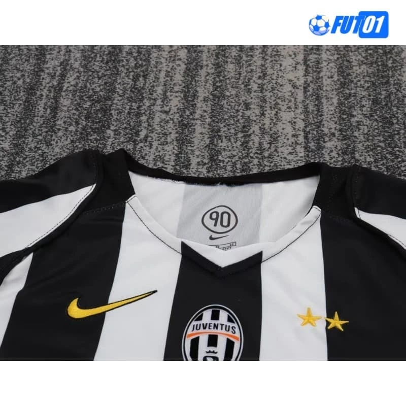 Camiseta Juventus Home 2004/05 Retro Niño