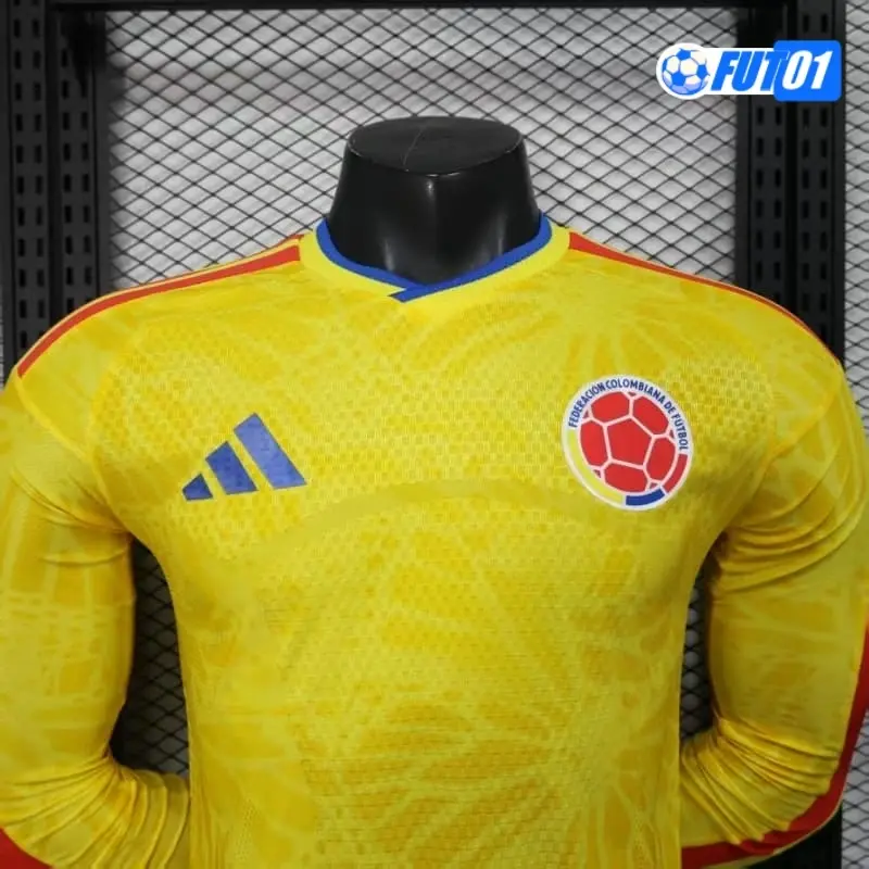 Camiseta Colombia Home 2026 Versión Jugador ML 