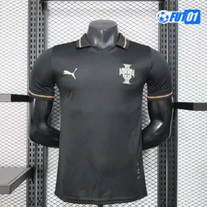 Camiseta Portugal 2026 Versión Jugador Negro