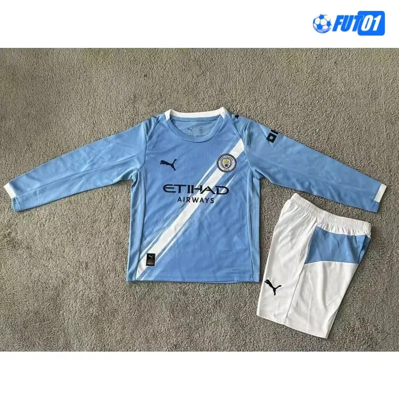 Camiseta Manchester City Home 2025/2026 Niño ML