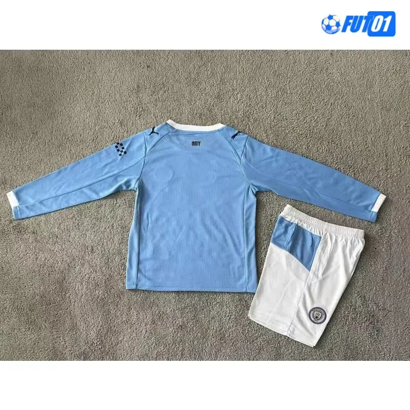 Camiseta Manchester City Home 2025/2026 Niño ML
