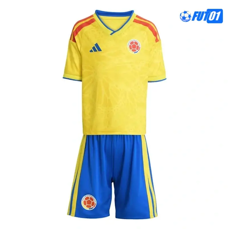 Camiseta Colombia Mundial Home 2026 Niño 