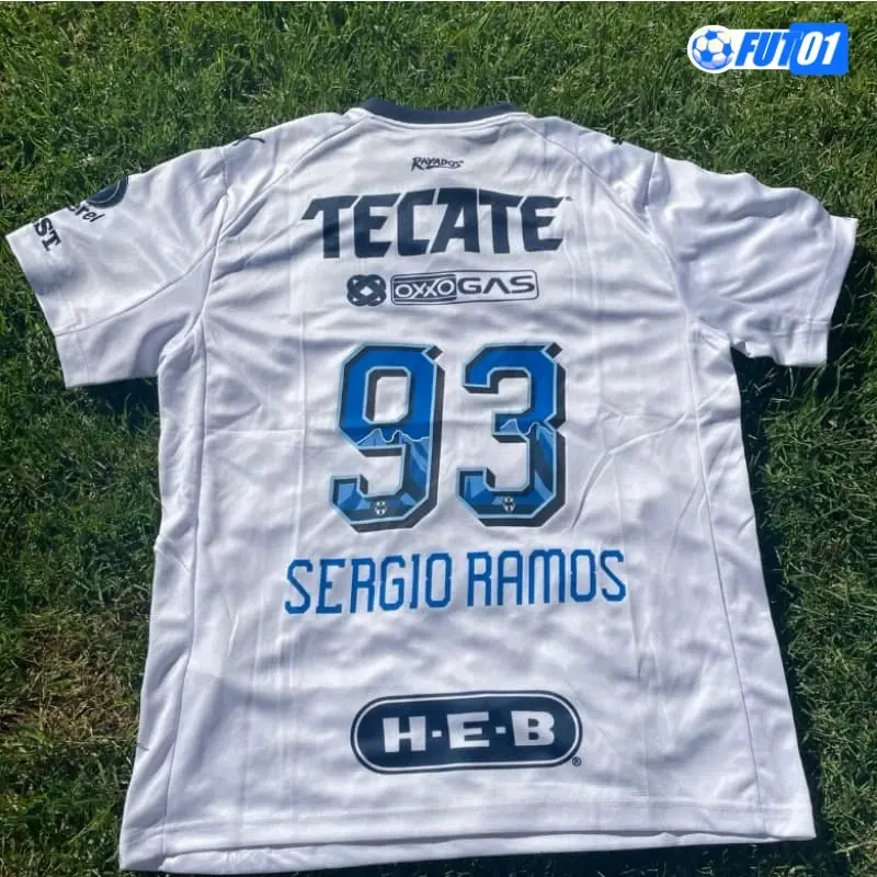 Camiseta SERGIO RAMOS 93 Monterrey Away 2025/2026