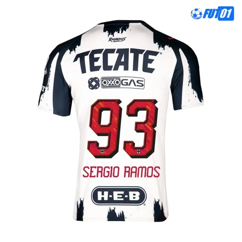 Camiseta SERGIO RAMOS 93 Monterrey Home 2025/2026