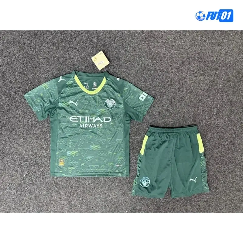 Camiseta Manchester City 4th 2025/2026 Niño