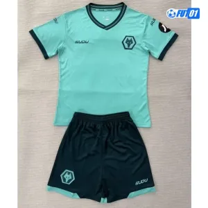 Camiseta Wolverhampton Wanderers Away 2025/2026 Niño