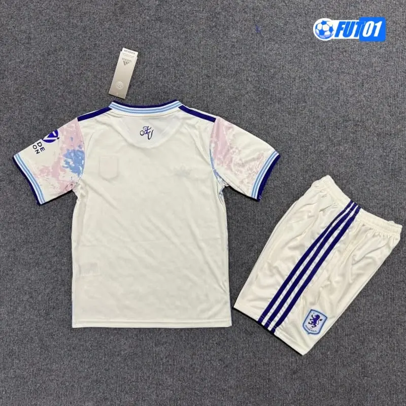 Camiseta Aston Villa Third 2025/2026 Niño