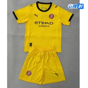 Camiseta Girona Away 2025/2026 Niño