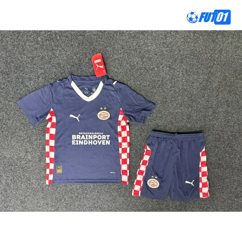 Camiseta PSV Eindhoven Away 2025/2026 Niño