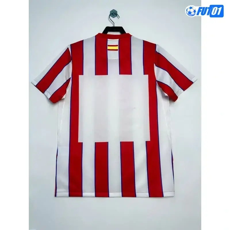 Camiseta Atlético de Madrid Home 2011/12 Retro Rojo/Blanco Edición de La Champions