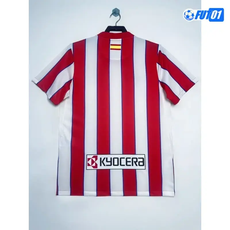 Camiseta Atlético de Madrid Home 2011/12 Retro Rojo/Blanco Edición de La Liga