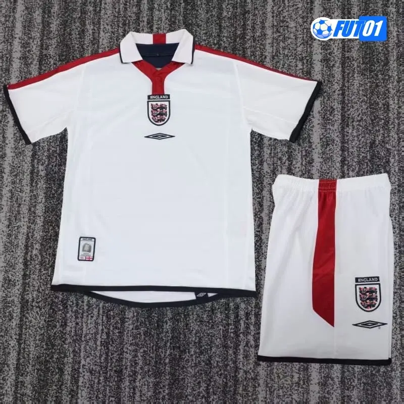 Camiseta Inglaterra Home 2004 Retro Niño