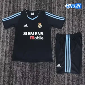 Camiseta Real Madrid Away 2003/04 Retro Niño