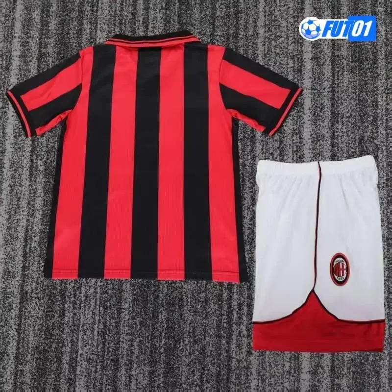 Camiseta AC Milan Home 1997/98 Retro Niño
