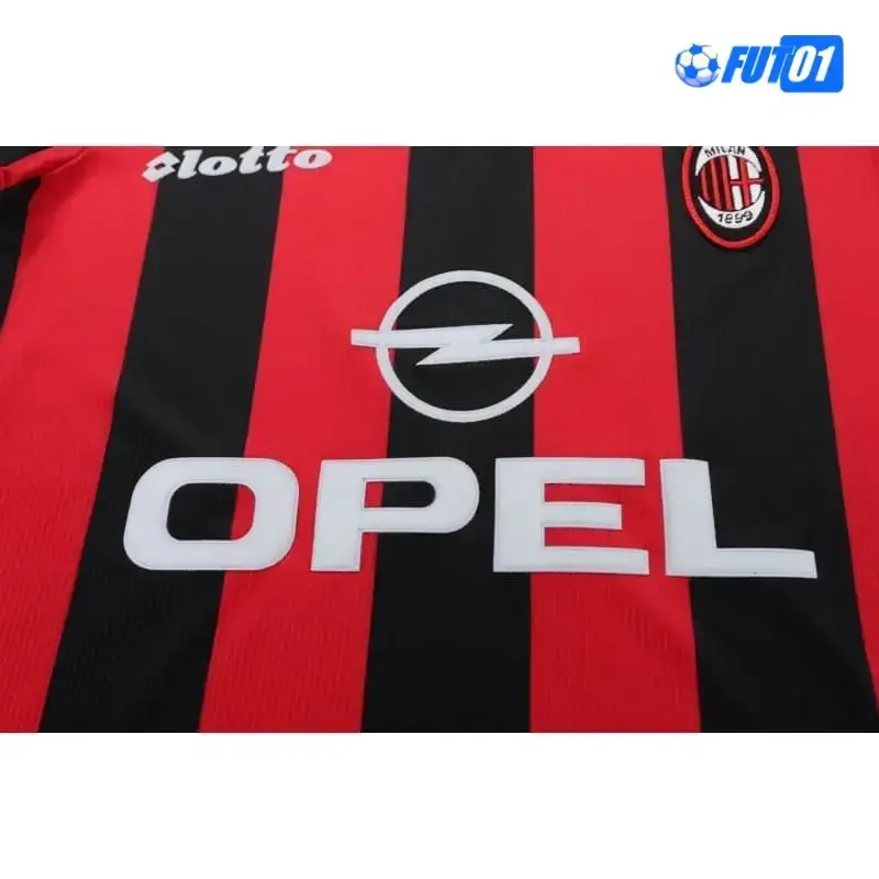 Camiseta AC Milan Home 1997/98 Retro Niño