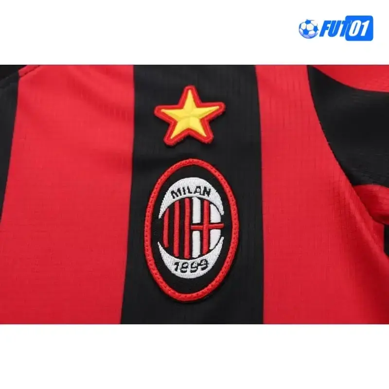 Camiseta AC Milan Home 1997/98 Retro Niño