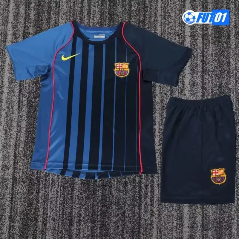 Camiseta Barcelona Away 2004/05 Retro Niño
