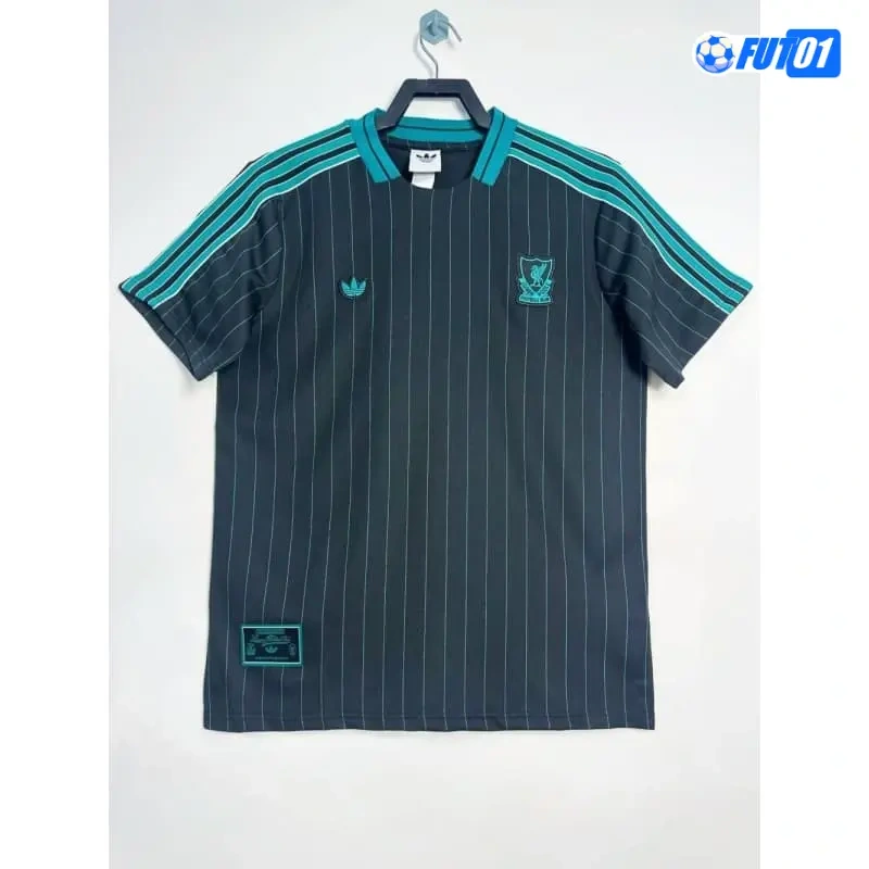 Camiseta Liverpool 2025/26 Retro Negro