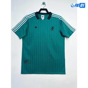 Camiseta Liverpool 2025/26 Retro Verde