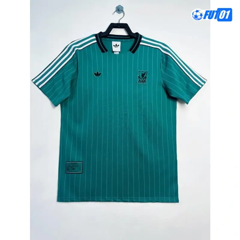 Camiseta Liverpool 2025/26 Retro Verde