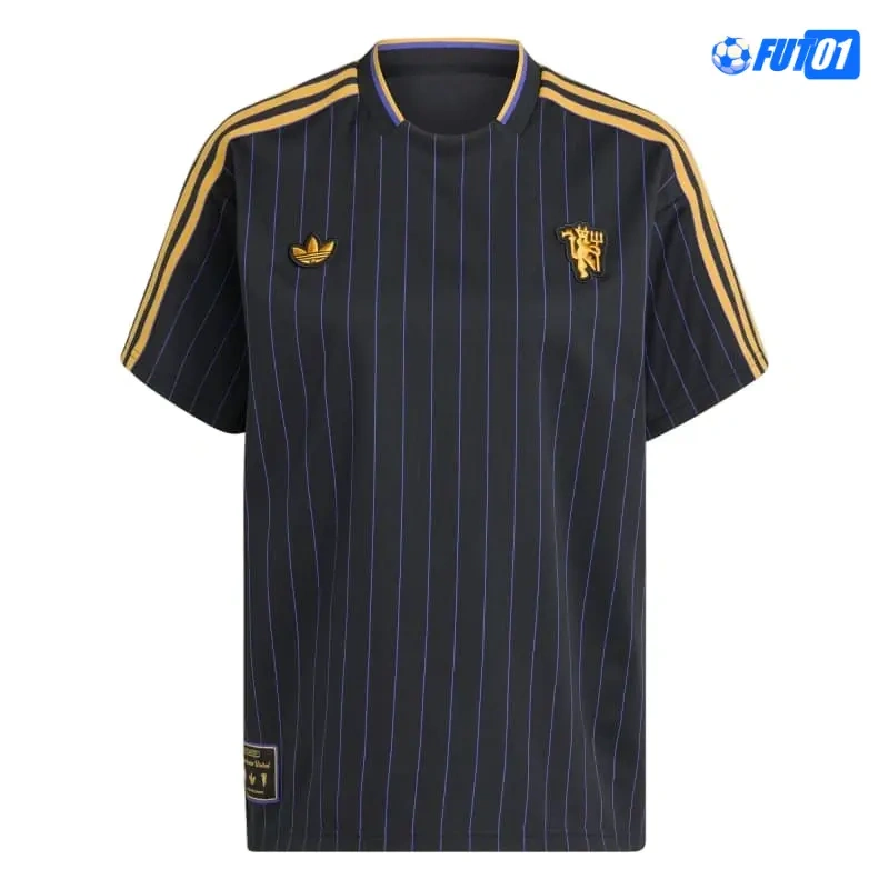 Camiseta Manchester United 2025/26 Retro Negro