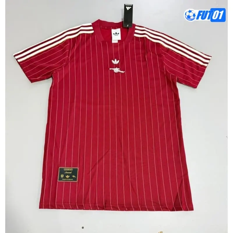 Camiseta Arsenal 2025/26 Retro Rojo