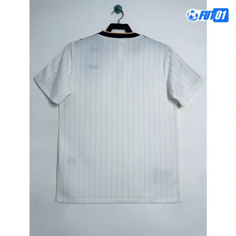 Camiseta Manchester United 2025/26 Retro Blanco/Amarillo