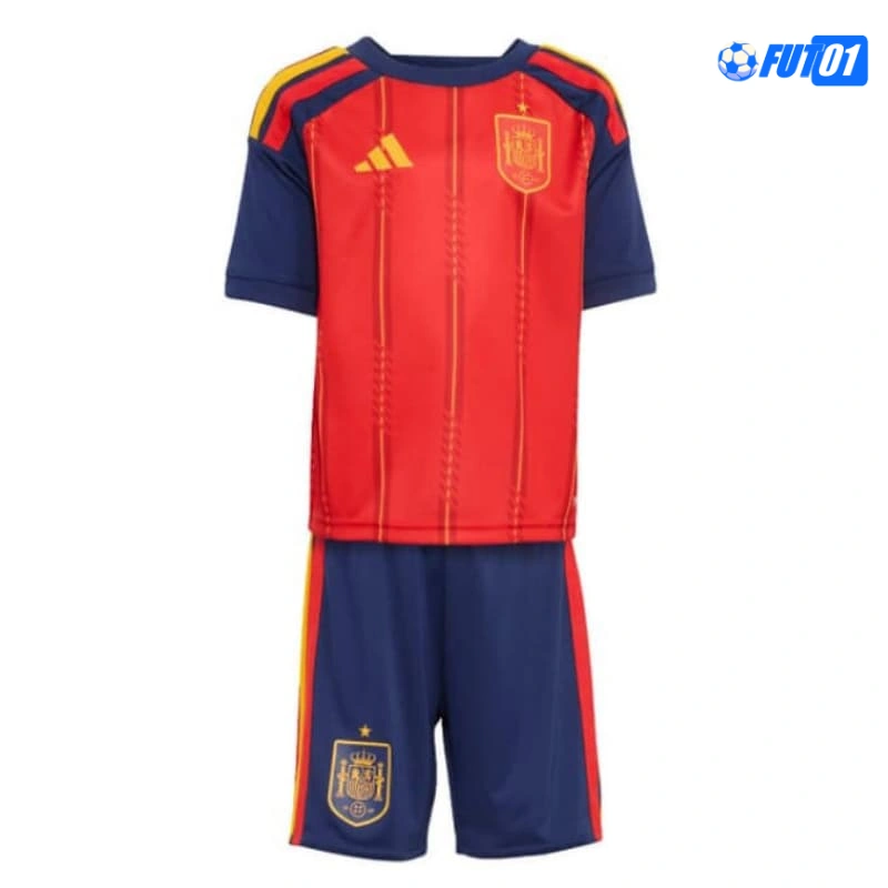 Camiseta España Home Mundial 2026 Niño 