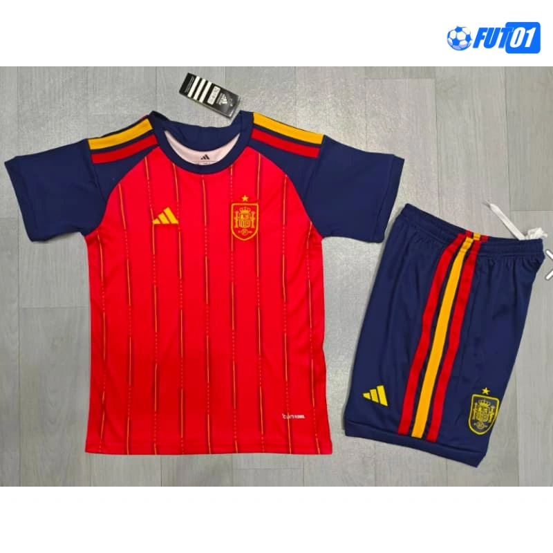 Camiseta España Home Mundial 2026 Niño 