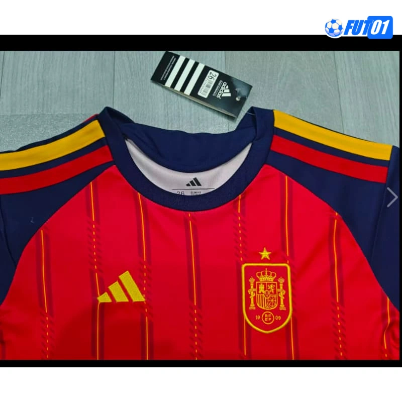 Camiseta España Home Mundial 2026 Niño 