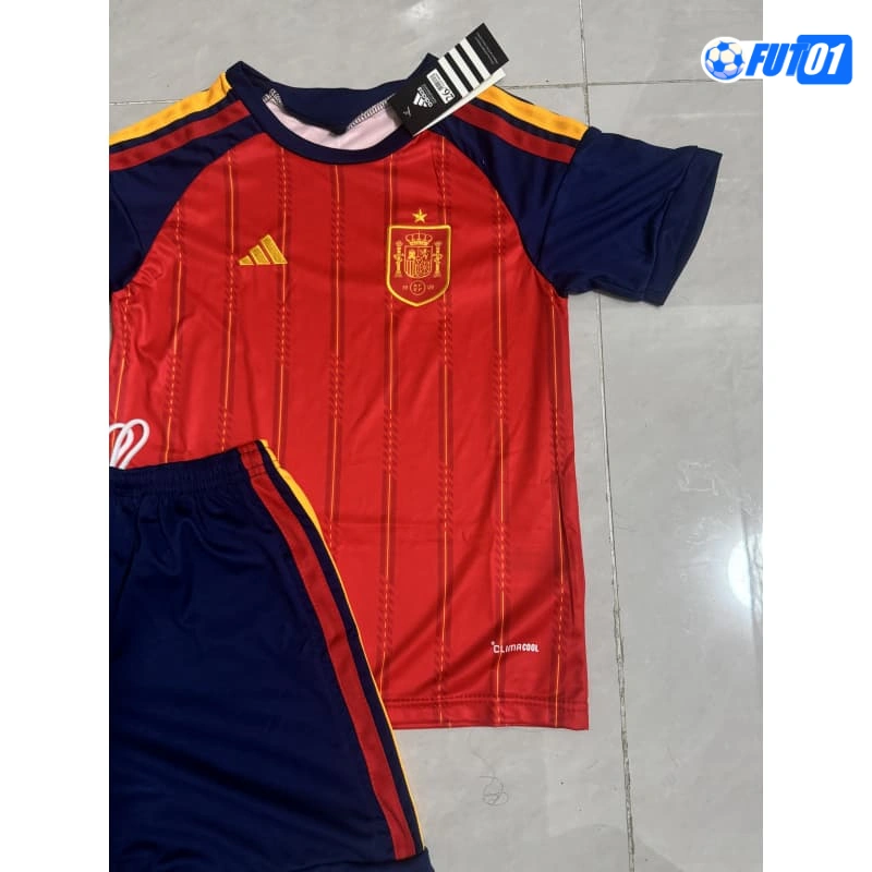 Camiseta España Home Mundial 2026 Niño 
