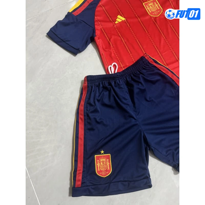 Camiseta España Home Mundial 2026 Niño 