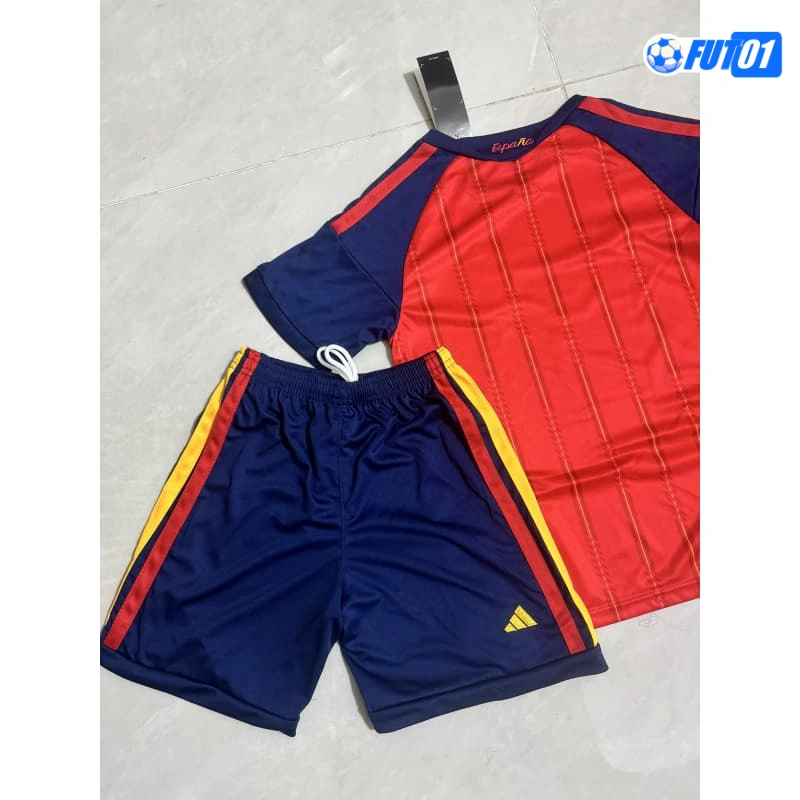 Camiseta España Home Mundial 2026 Niño 