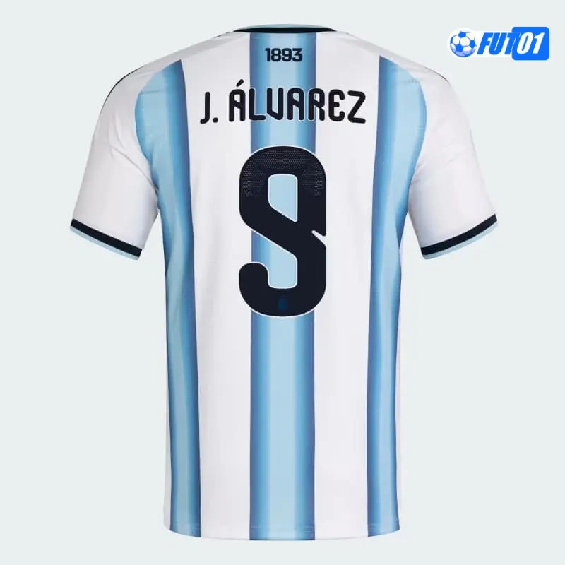 Camiseta J.Álvarez 9 Argentina Home 2026