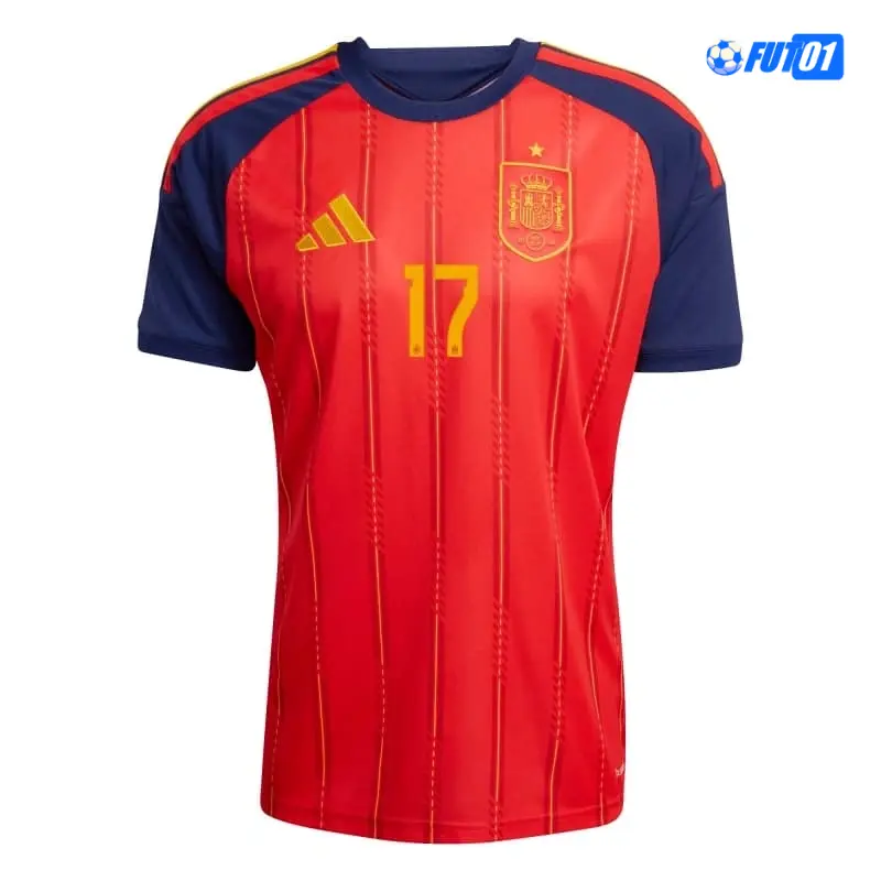 Camiseta Williams Jr 17 España Home 2026
