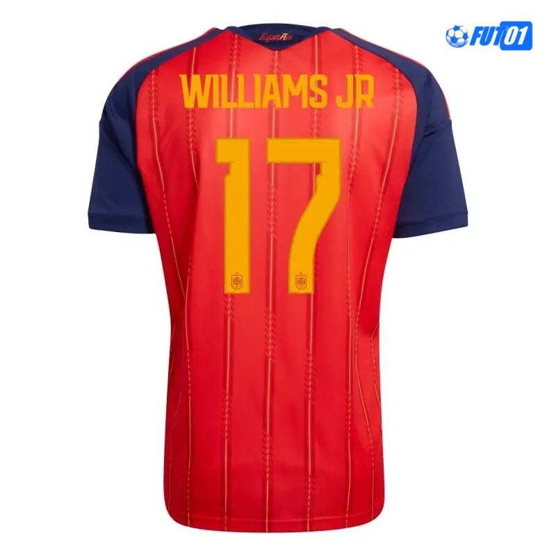 Camiseta Williams Jr 17 España Home 2026
