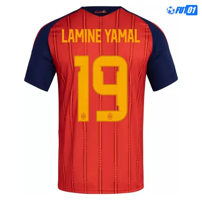 Camiseta Lamine Yamal 19 España Home 2026