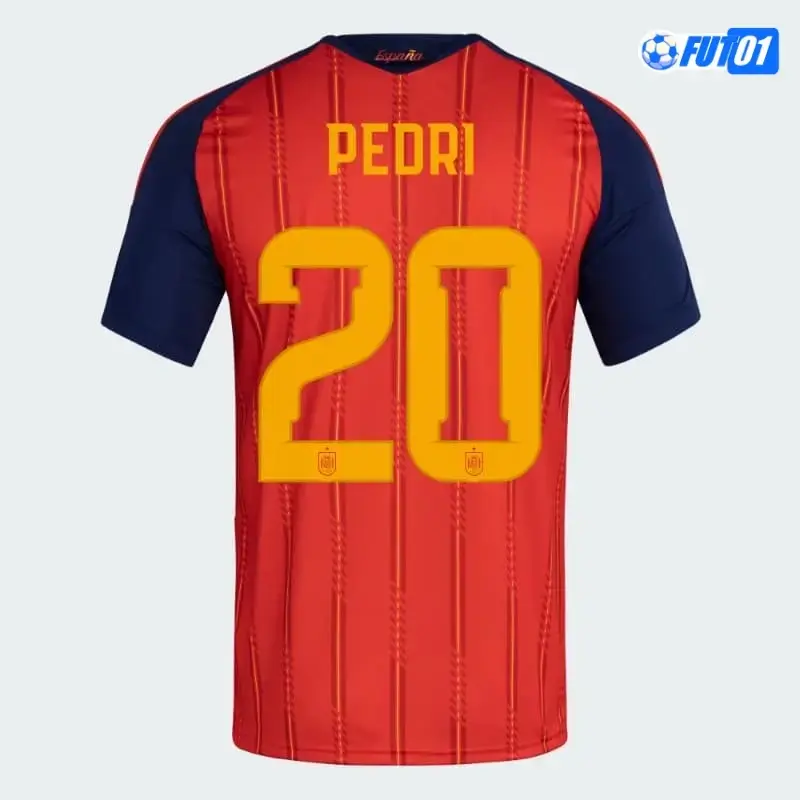 Camiseta Pedri 20 España Home 2026