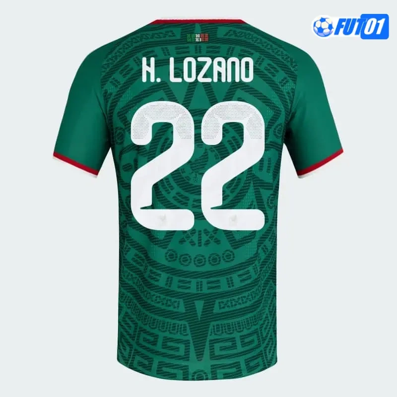 Camiseta H.Lozano 22 México Home 2026