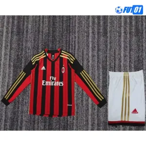 Camiseta AC Milan Home 2013/14 Retro Niño ML