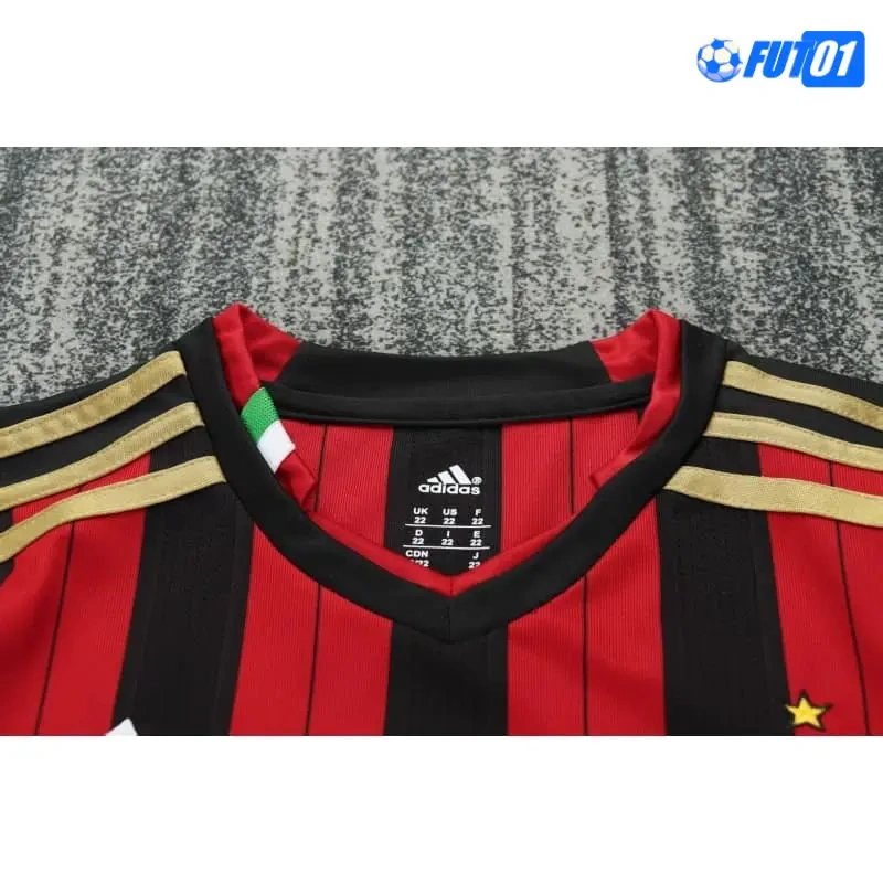 Camiseta AC Milan Home 2013/14 Retro Niño ML