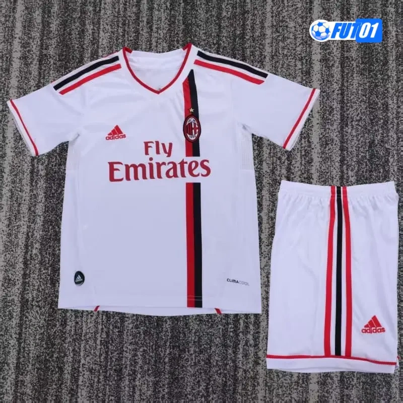 Camiseta AC Milan Away 2011/12 Retro Niño