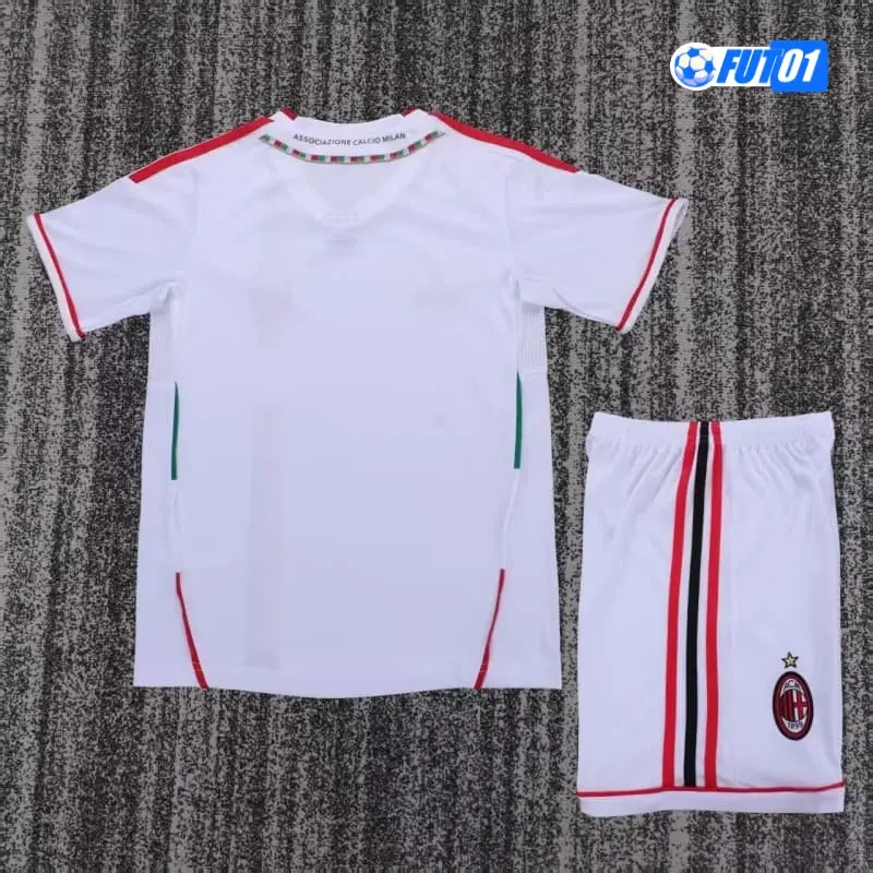 Camiseta AC Milan Away 2011/12 Retro Niño