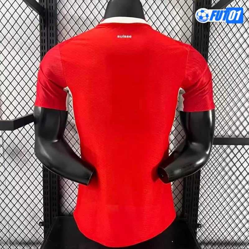 Camiseta Suiza Home Mundial 2026 Versión Jugador