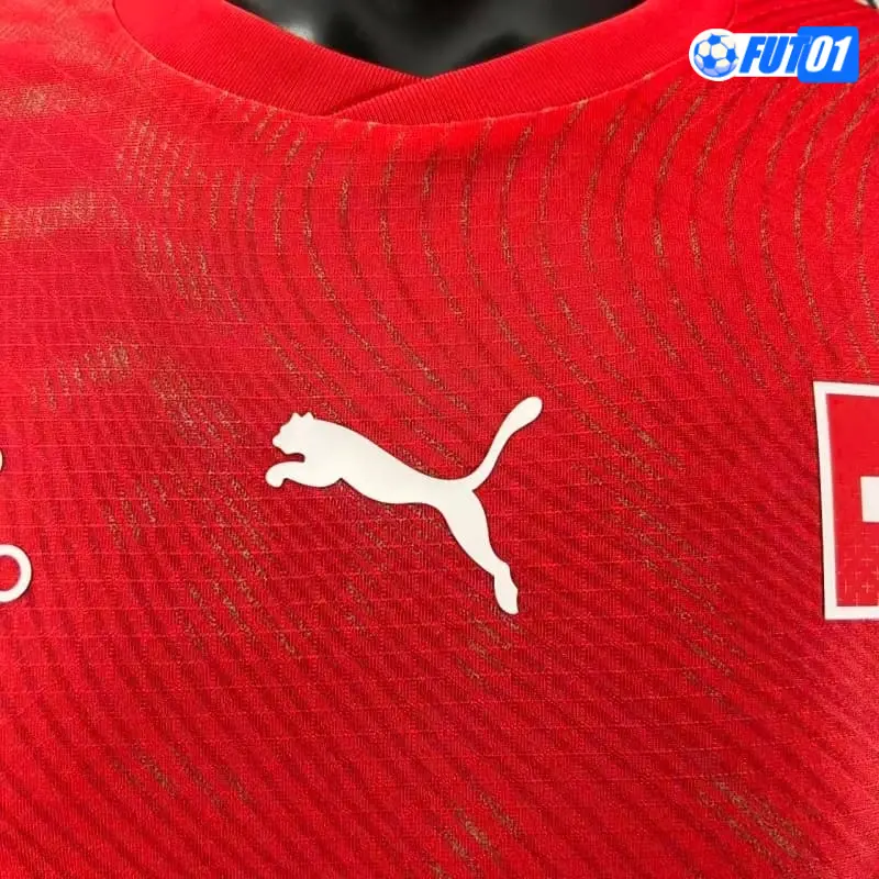 Camiseta Suiza Home Mundial 2026 Versión Jugador
