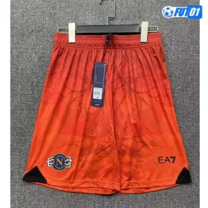 Pantalón Corto Napoli 2025/2026 Edición Especial de Halloween Naranja